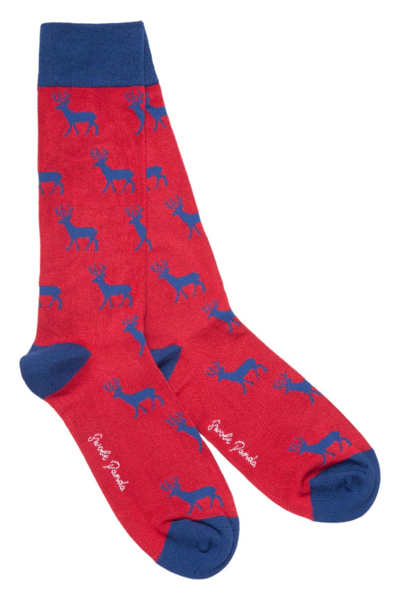 Swole Panda Bamboo Socks - Elk
