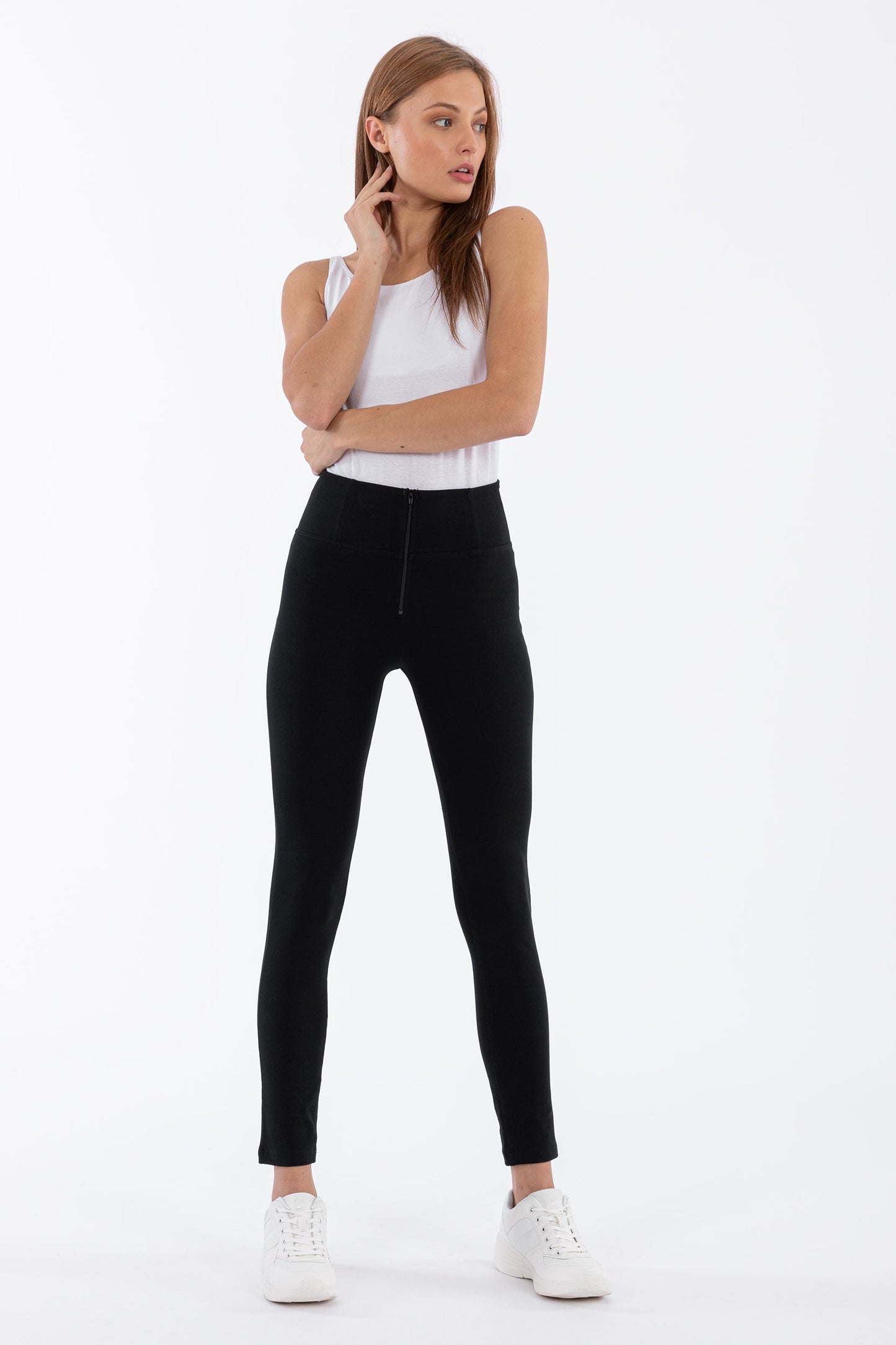 Freddy High Rise Organic Pant - Black