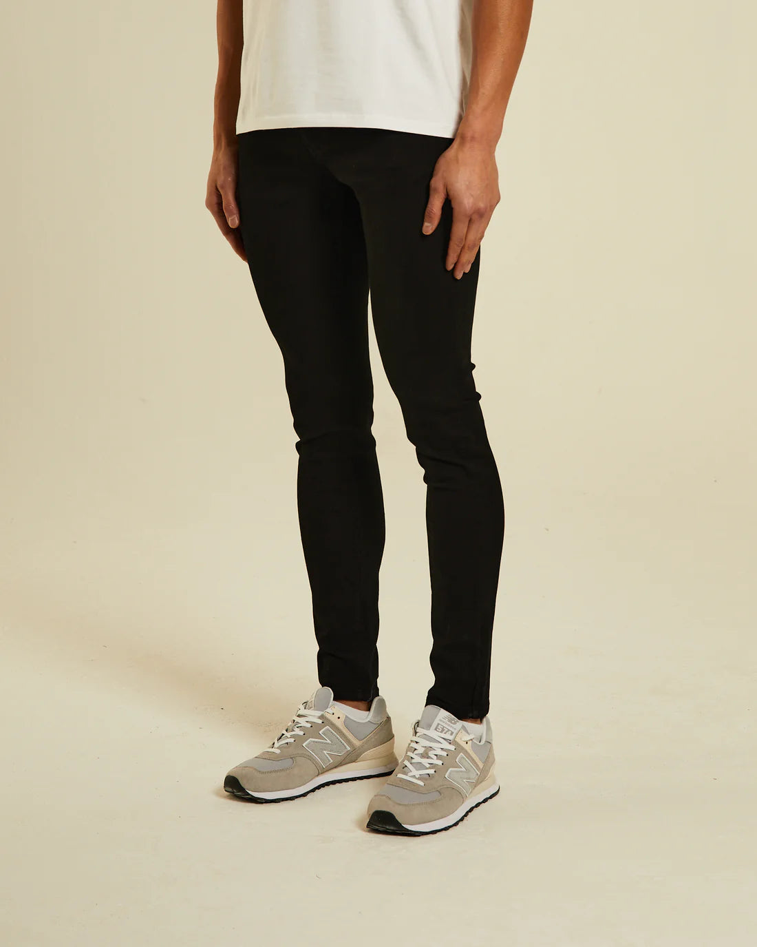 Diesel Saxon Skinny Jeans - Black