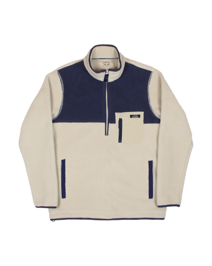 Bleubird Polar 1/4 Fleece - Beige