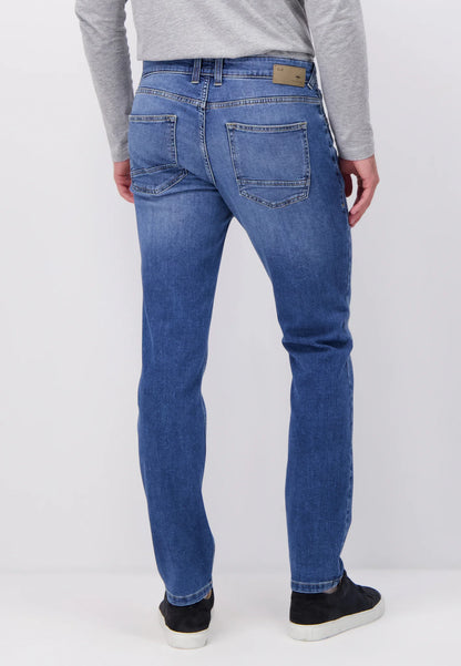 Fynch Hatton Tapered Fit Jeans - Light Blue