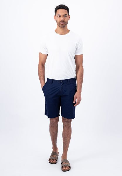 Fynch Hatton Basic Stretch Shorts - Navy