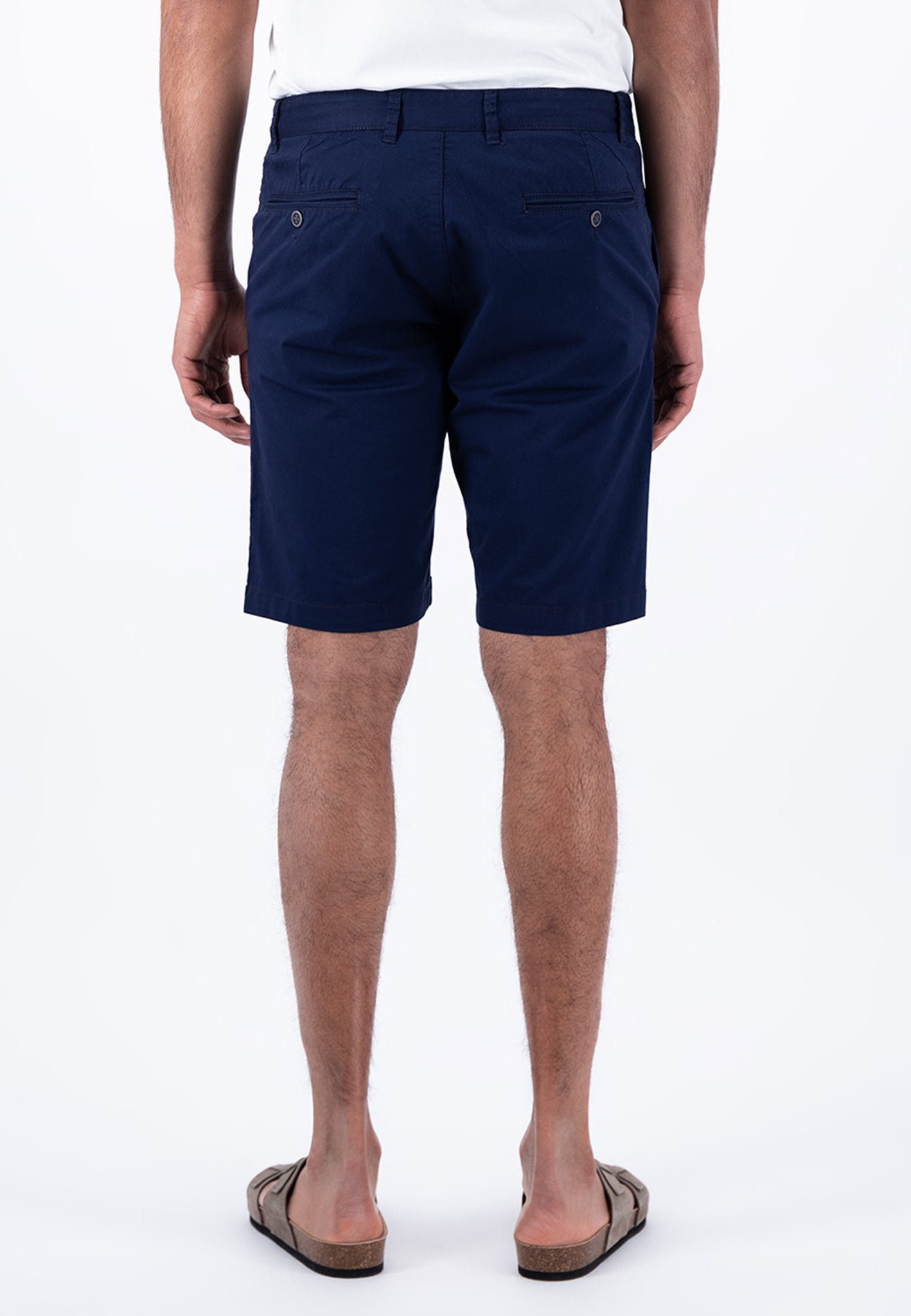 Fynch Hatton Basic Stretch Shorts - Navy