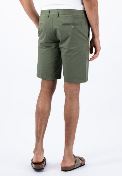 Fynch Hatton Basic Stretch Shorts - Olive