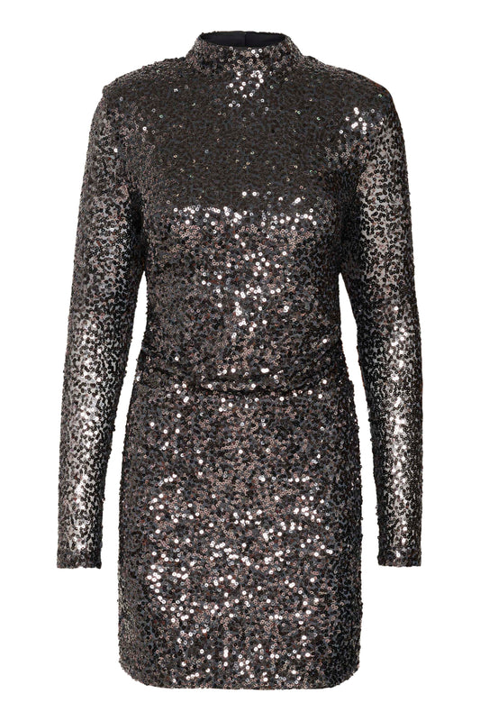 My Essential Wardrobe Fallon Dress - Dark Grey