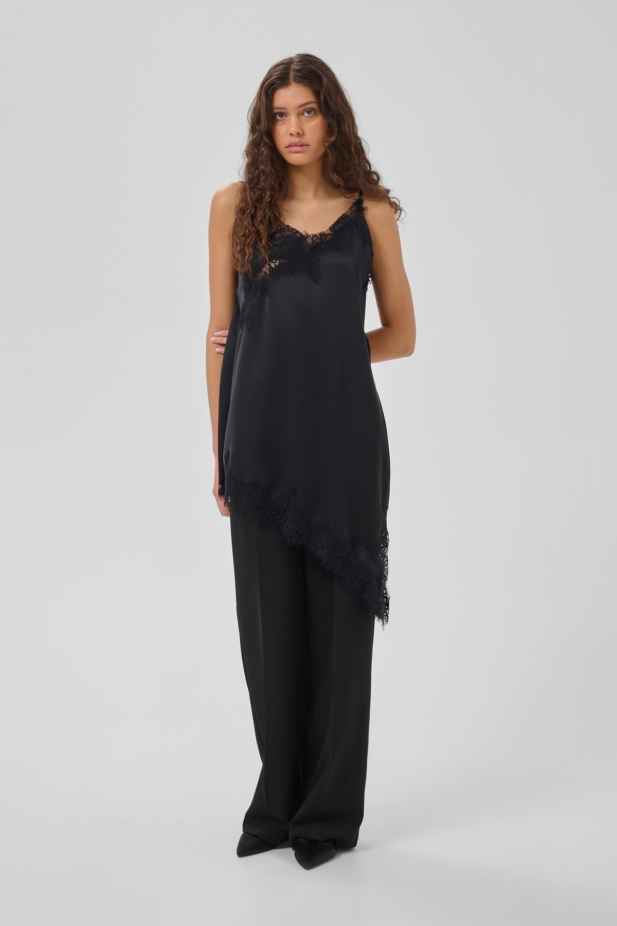 My Essential Wardrobe Brenda Lace Dress - Black