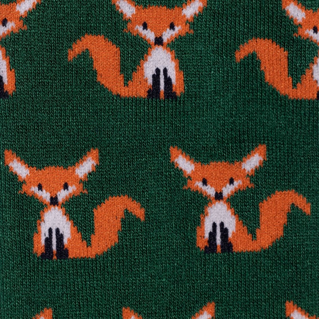 Swole Panda Bamboo Socks - Mr Fox Green