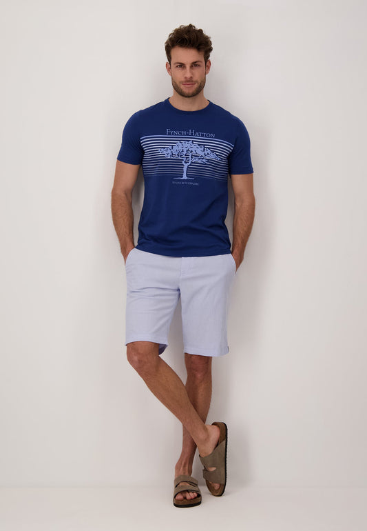Fynch Hatton Shorts - Light Blue