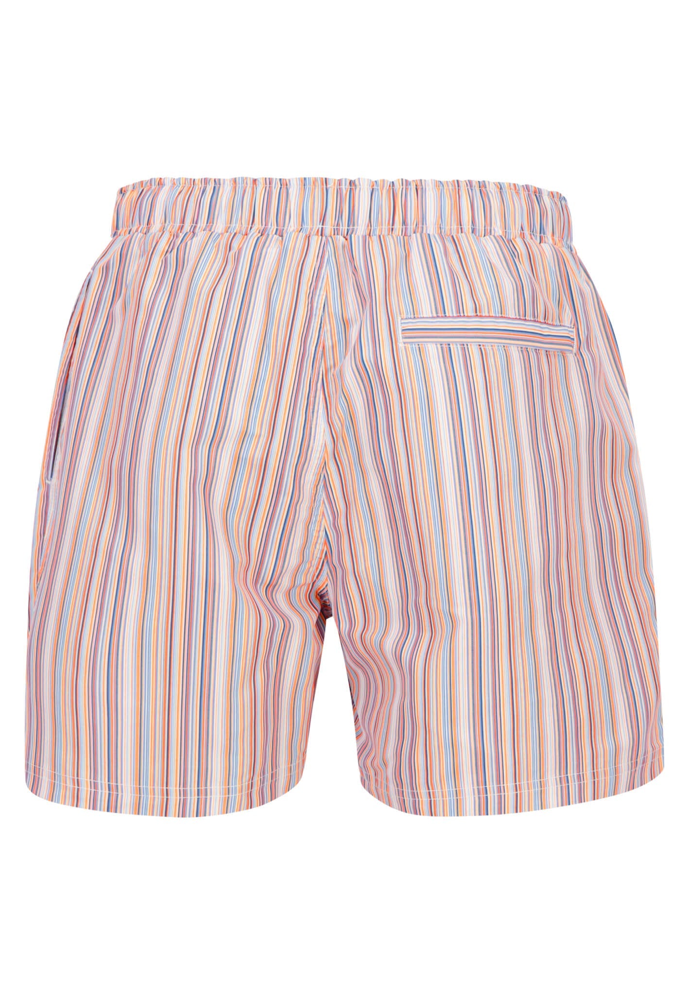 Fynch Hatton Striped Swim Shorts - Tangerine
