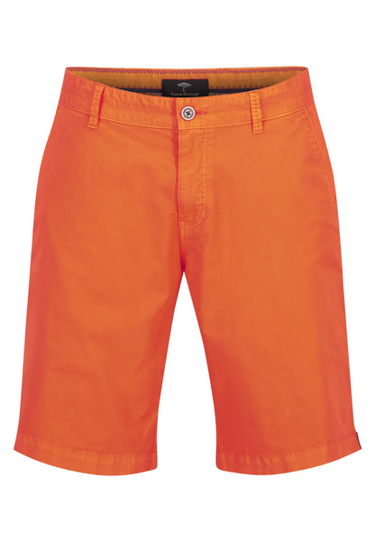 Fynch Hatton Casual Cotton Shorts - Tangerine