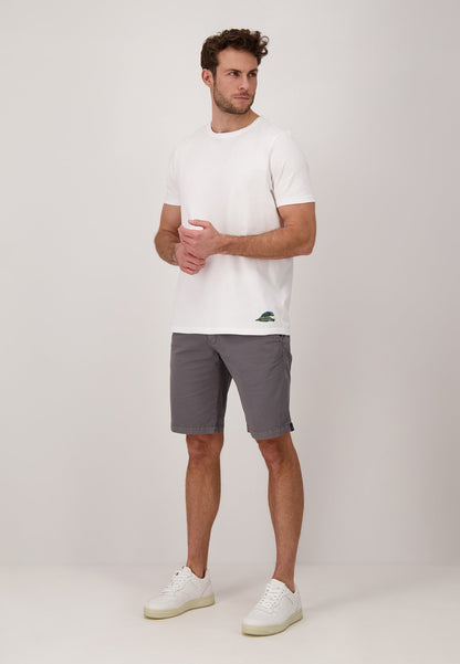 Fynch Hatton Basic Stretch Shorts - Steel