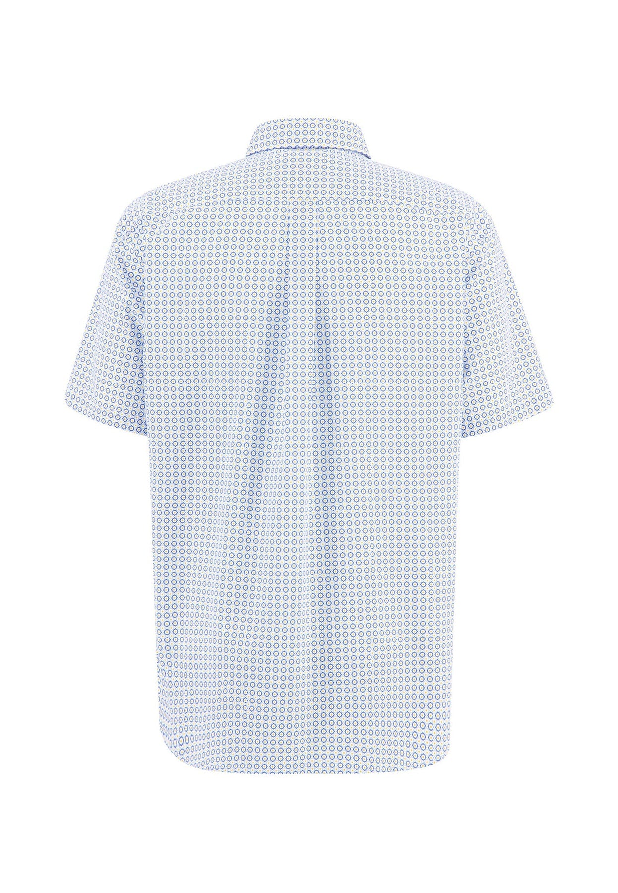 Fynch Hatton SS Button-Down Shirt - Soft Sun