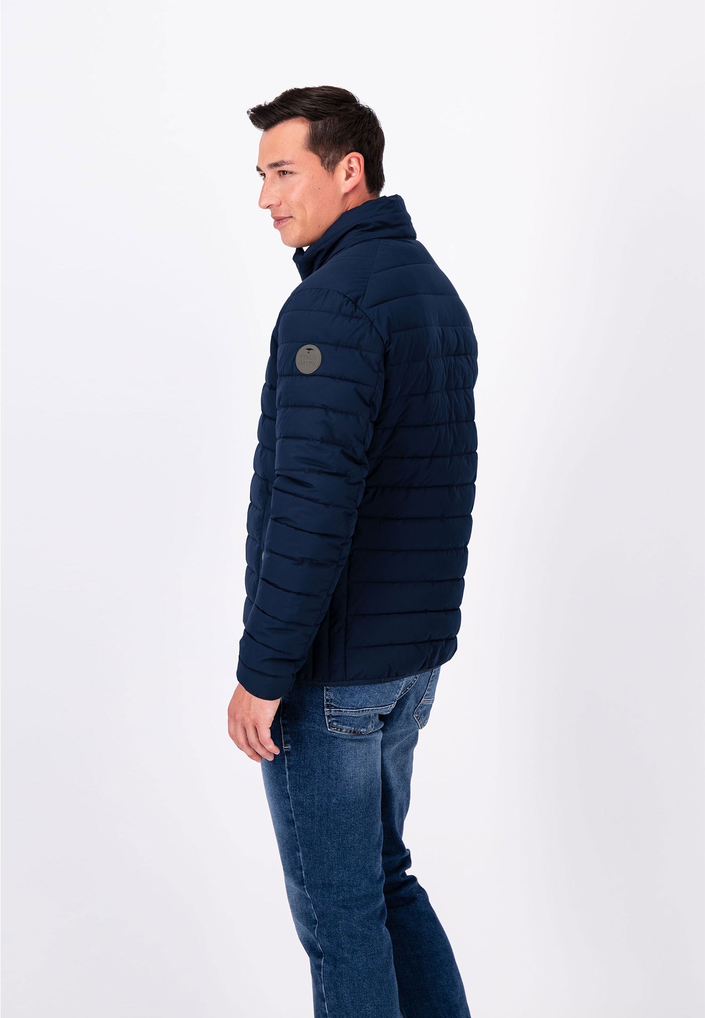 Mens light clearance quilted jacket