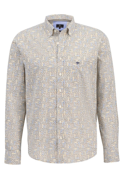 Fynch Hatton Seasonal Print Winter Sun Shirt