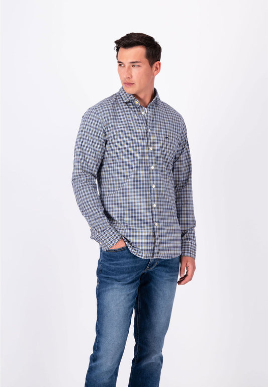 Fynch Hatton Modern Fit Shirt Modern Checks - Winter Sun