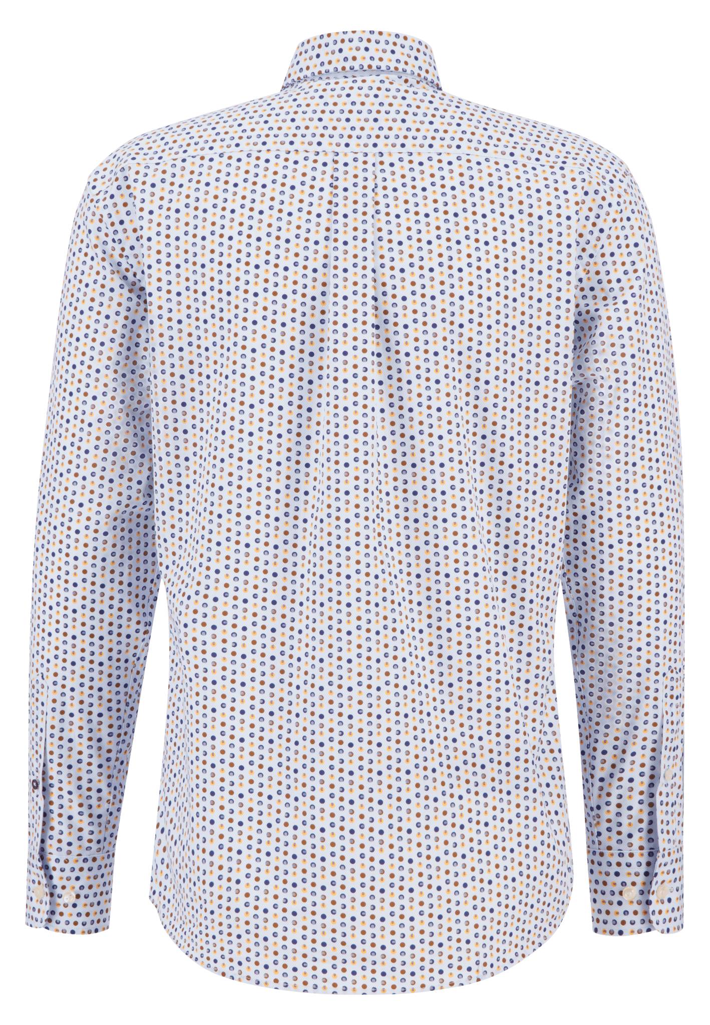 Fynch Hatton Patterned Long Sleeved Shirt - Winter Sun