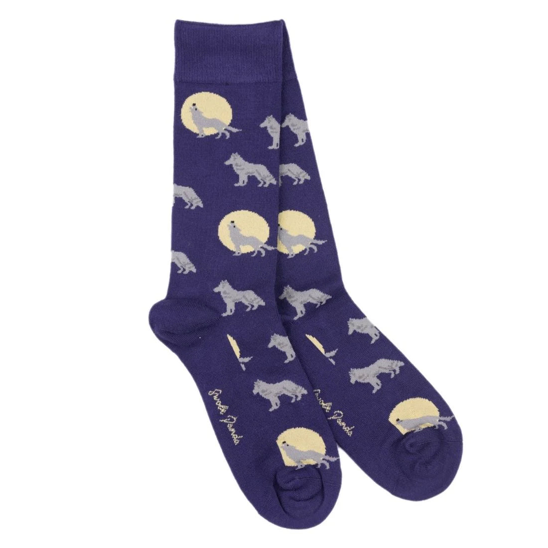 Swole Panda Bamboo Socks - Wolf