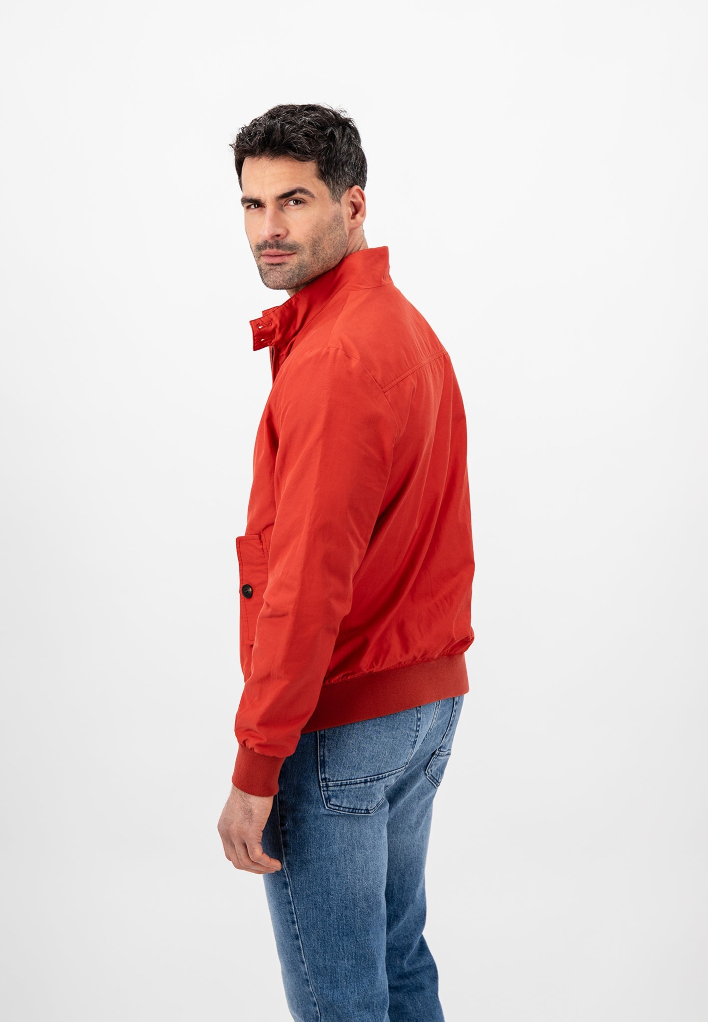 Fynch Hatton Herrington Jacket - Orient Red