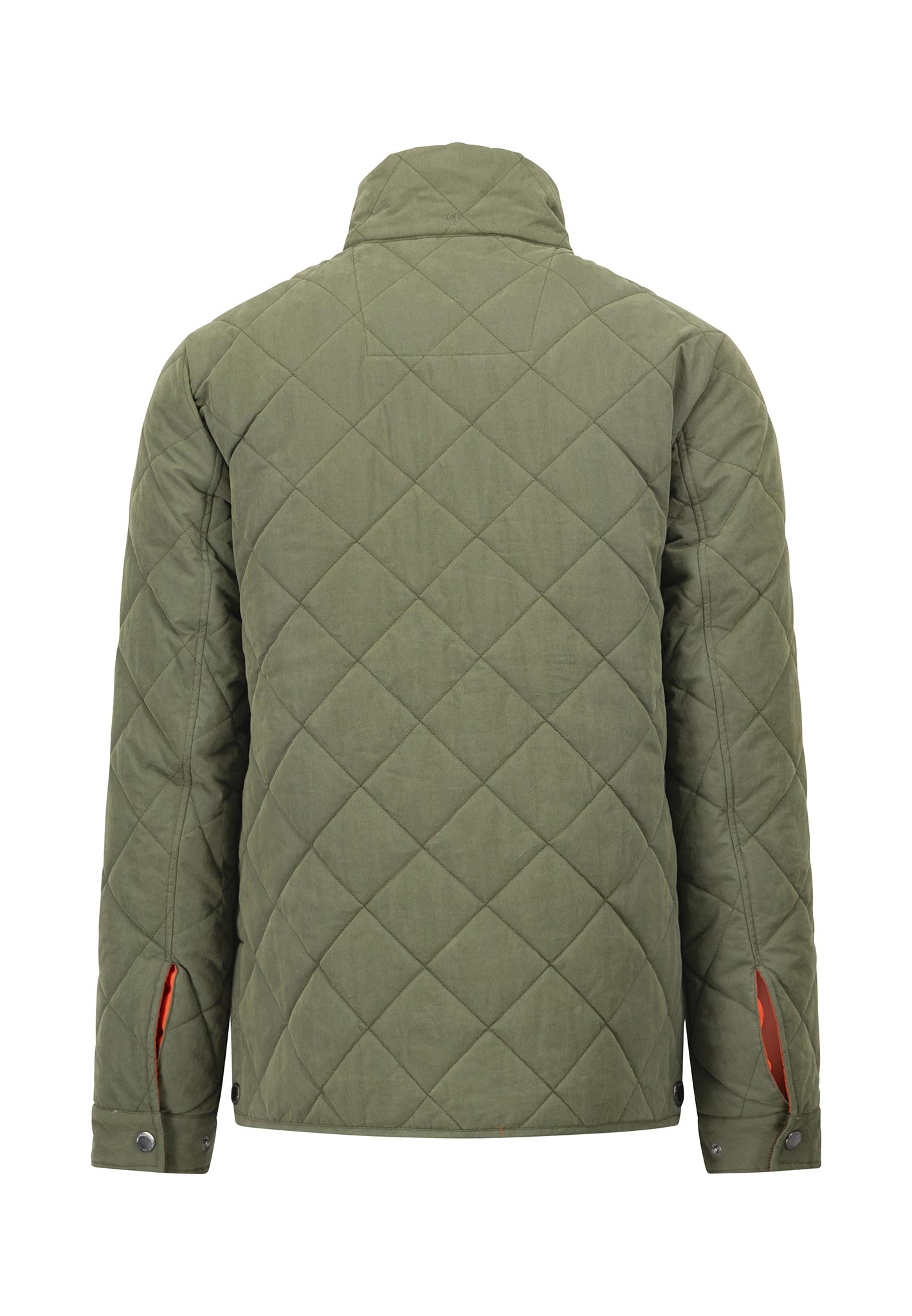 Fynch Hatton Quilted Field Jacket - Dark Khaki