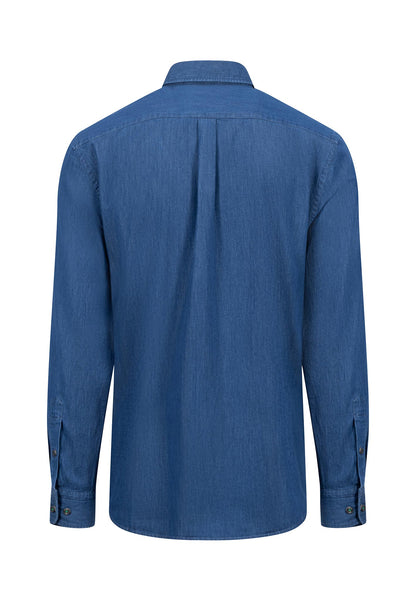 Fynch Hatton Long-Sleeved Denim Shirt