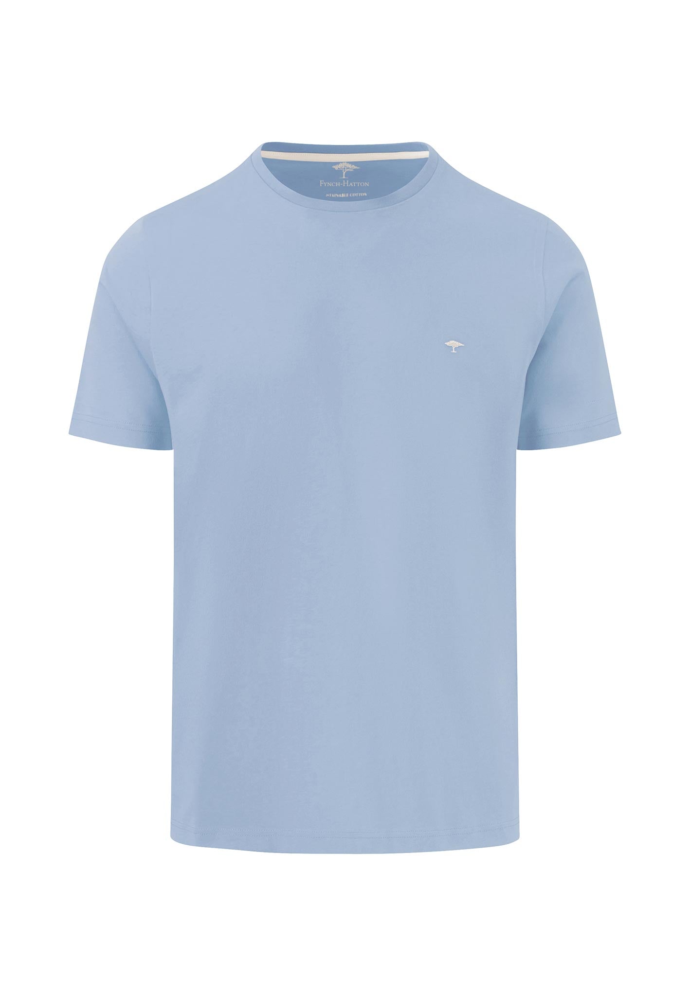 Fynch Hatton Basic Summer T-Shirt - Breeze