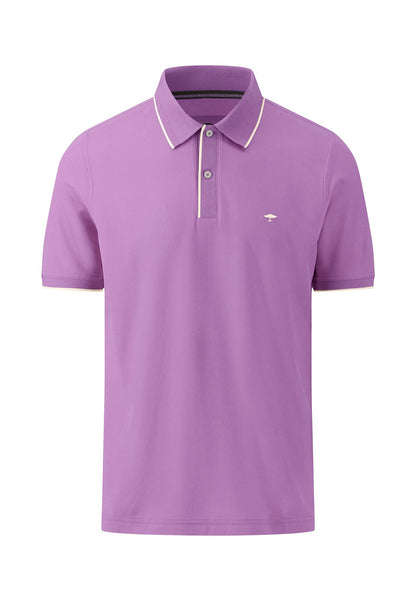 Fynch Hatton Supima Cotton Polo -  Lavender