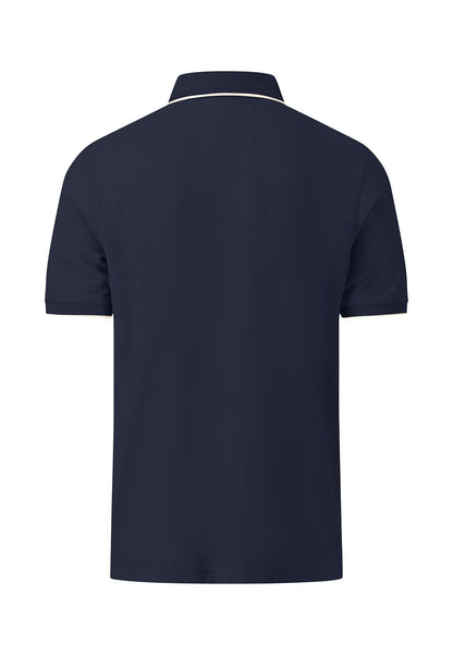 Fynch Hatton Supima Cotton Polo - Navy