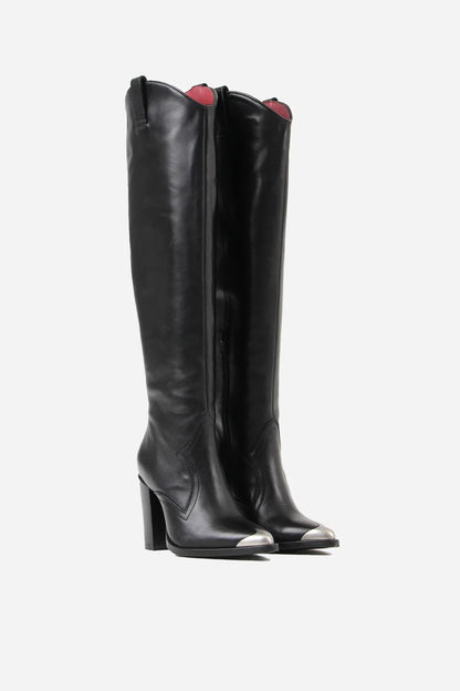 Bronx New-Americana Vintage Knee High Boots - Black