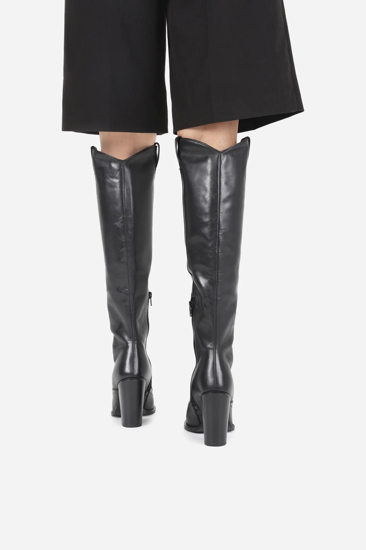 Bronx New-Americana Vintage Knee High Boots - Black