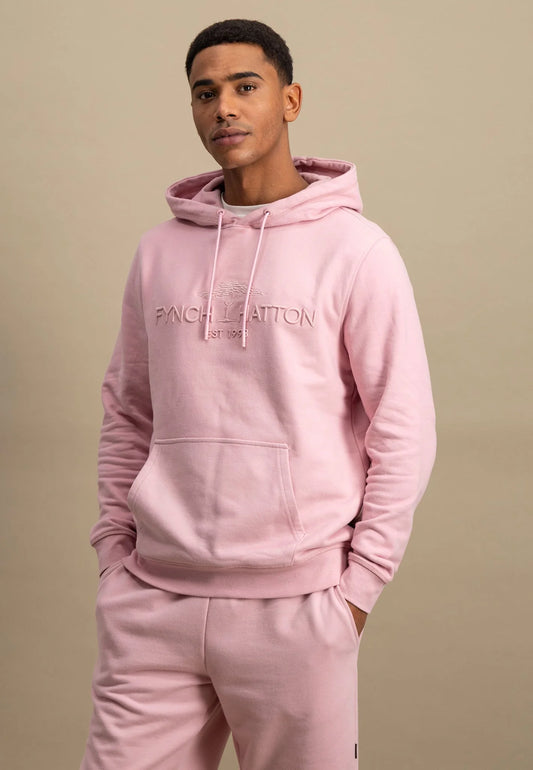 Fynch Hatton Logo Hoodie - Peony