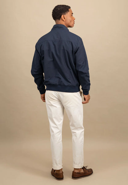 Fynch Hatton Harrington Jacket - Navy