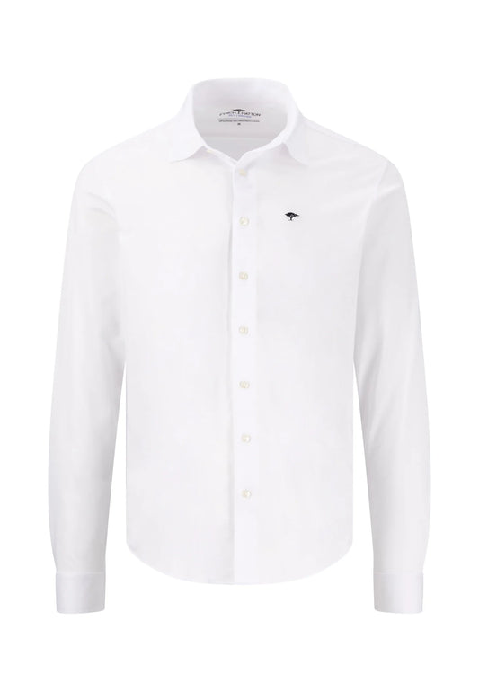 Fynch Hatton Explorer Jersey Shirt - White