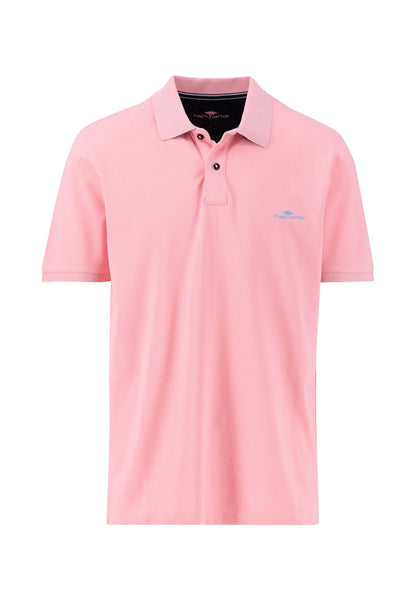 Fynch Hatton Contrast Polo - Peony