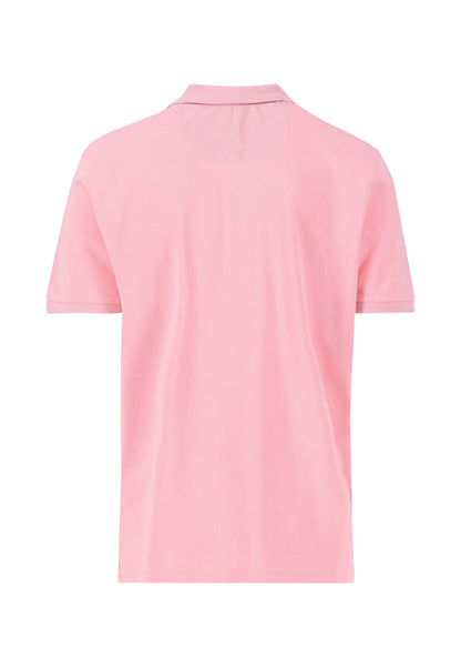 Fynch Hatton Contrast Polo - Peony