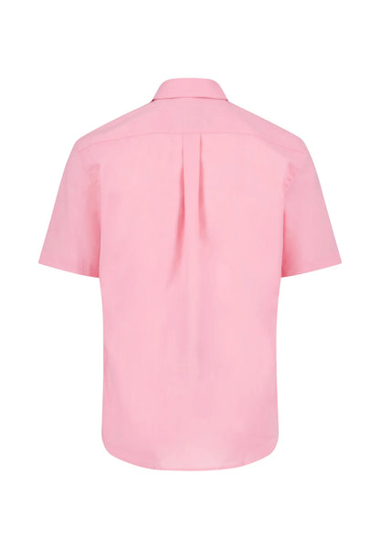 Fynch Hatton Classic Solid Slub Shirt - Peony