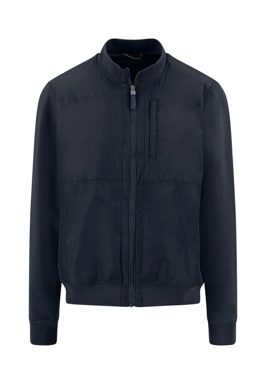 Fynch Hatton Hybrid Cardigan - Navy