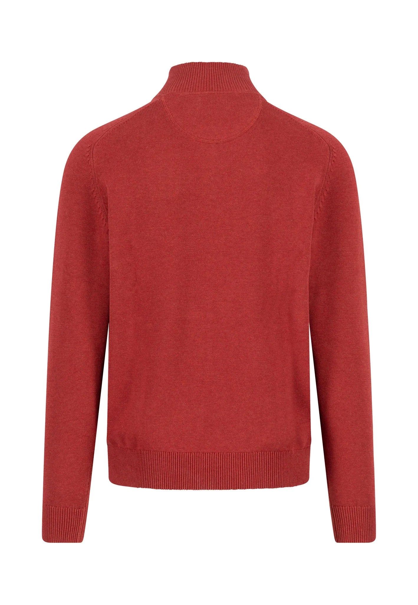 Fynch Hatton Troyer 1/4 Zip - Garnet Red