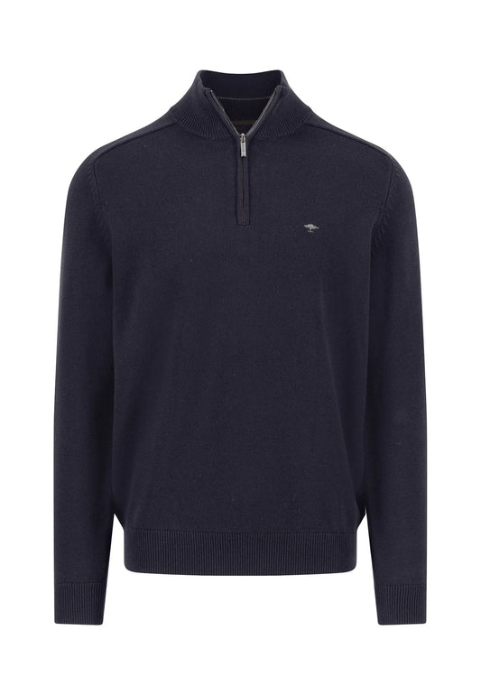 Fynch Hatton Troyer 1/4 Zip - Navy