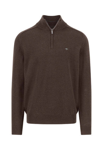 Fynch Hatton Troyer 1/4 Zip - Earth