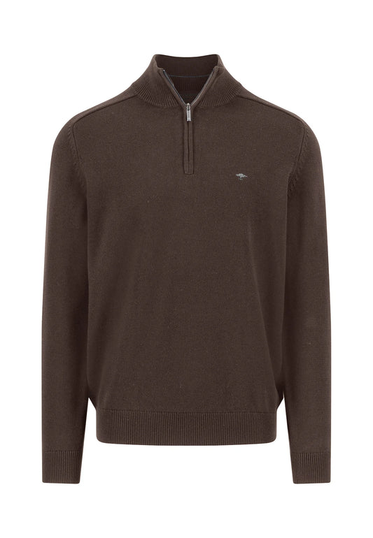 Fynch Hatton Troyer 1/4 Zip - Earth