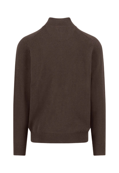 Fynch Hatton Troyer 1/4 Zip - Earth