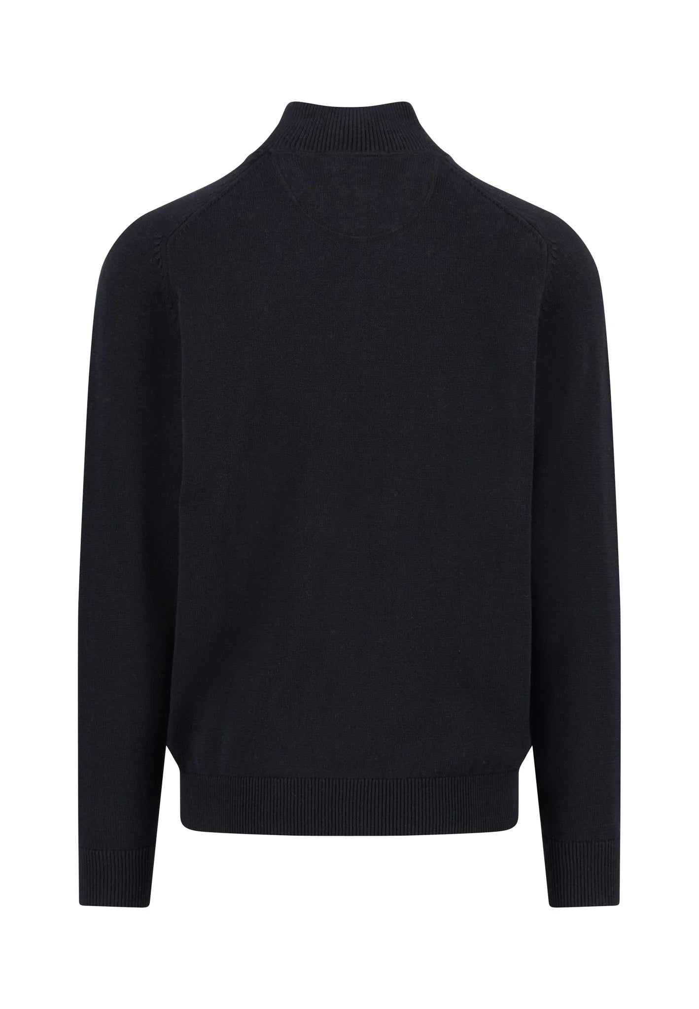 Fynch Hatton Troyer 1/4 Zip - Black