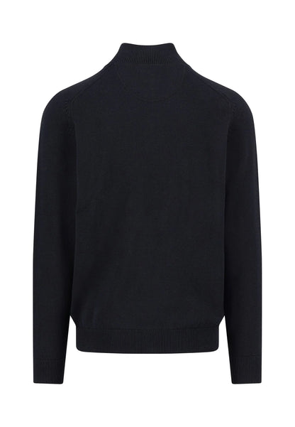 Fynch Hatton Troyer 1/4 Zip - Black