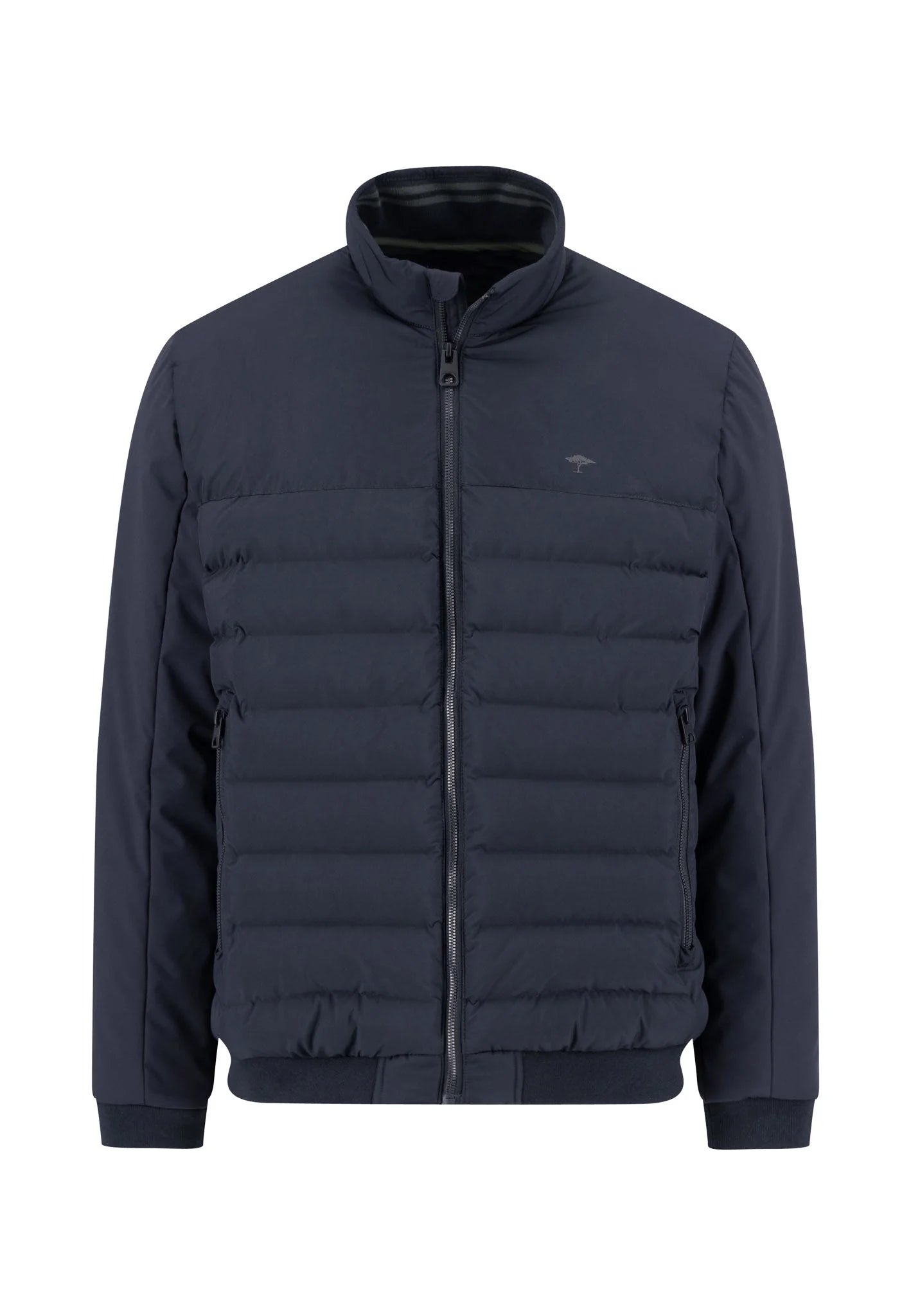 Fynch Hatton Basic Puffer Hybrid Jacket - Dark Navy