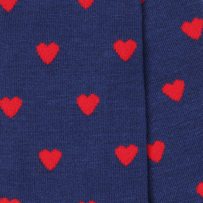 Swole Panda Bamboo Sock - Hearts