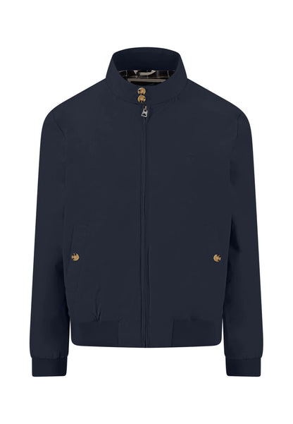 Fynch Hatton Harrington Blouson Jacket - Dark Navy