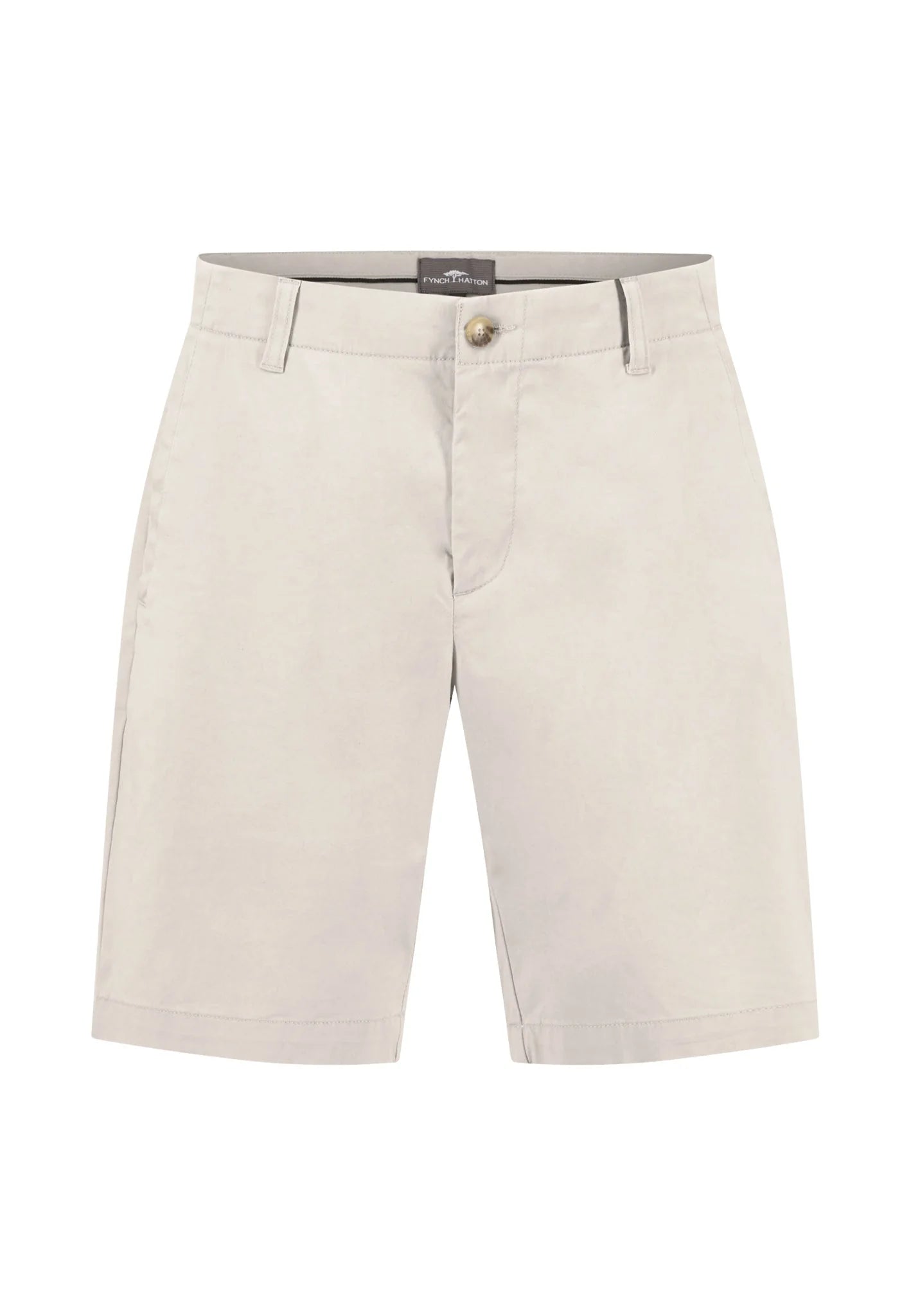 Fynch Hatton Summer Stretch Bermuda Shorts - Stone