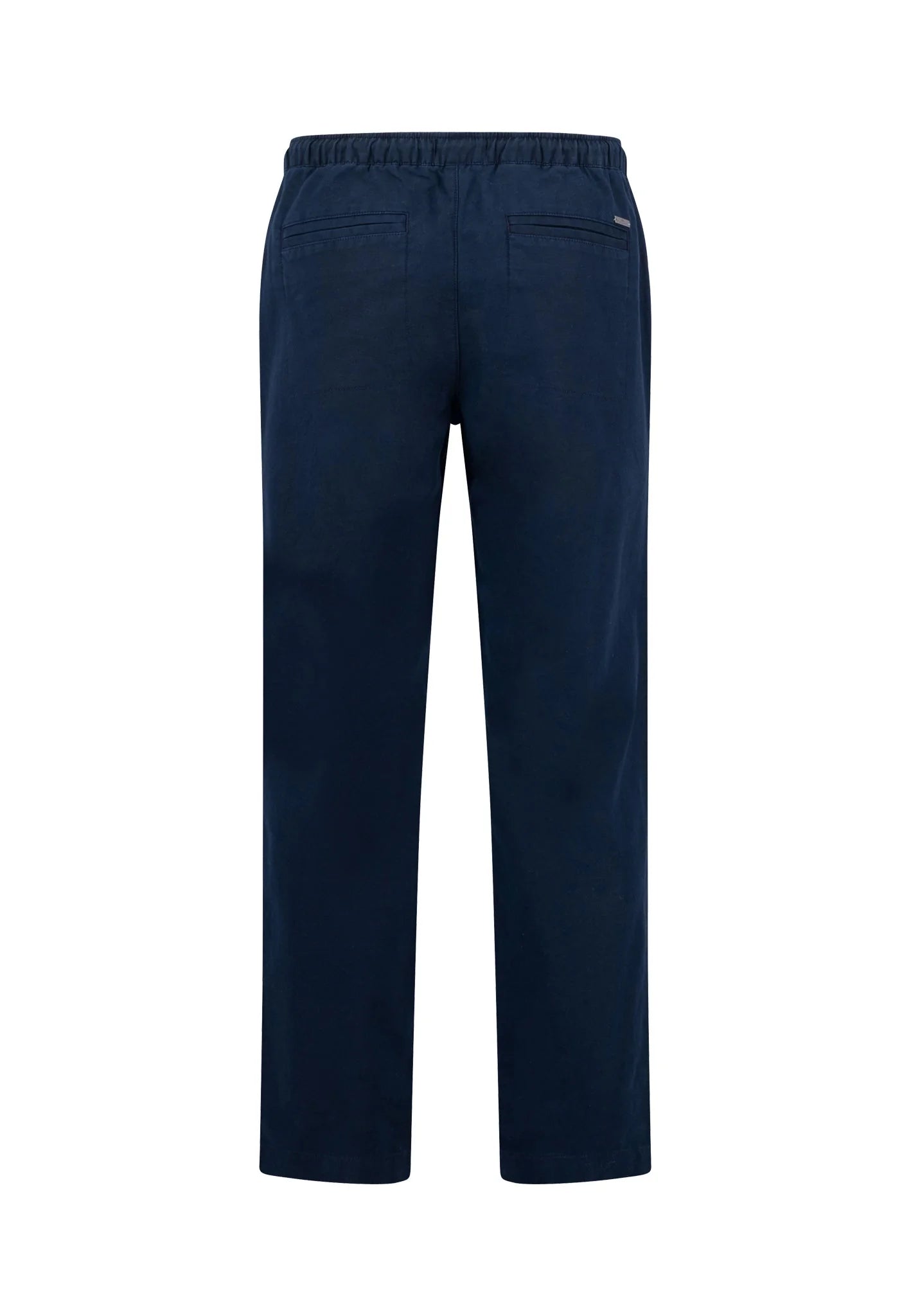 Fynch Hatton Twill Drawstring Pants - Dark Navy
