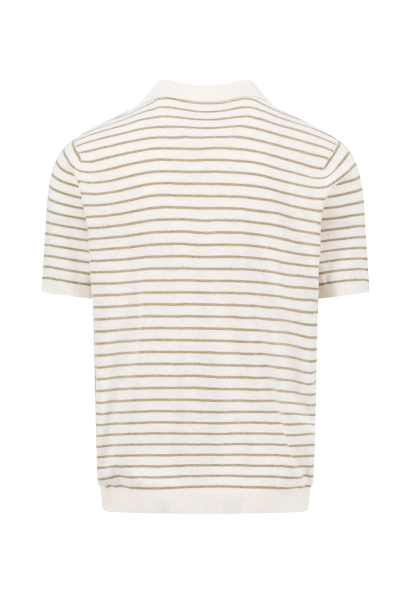 Striped shirt on a white background