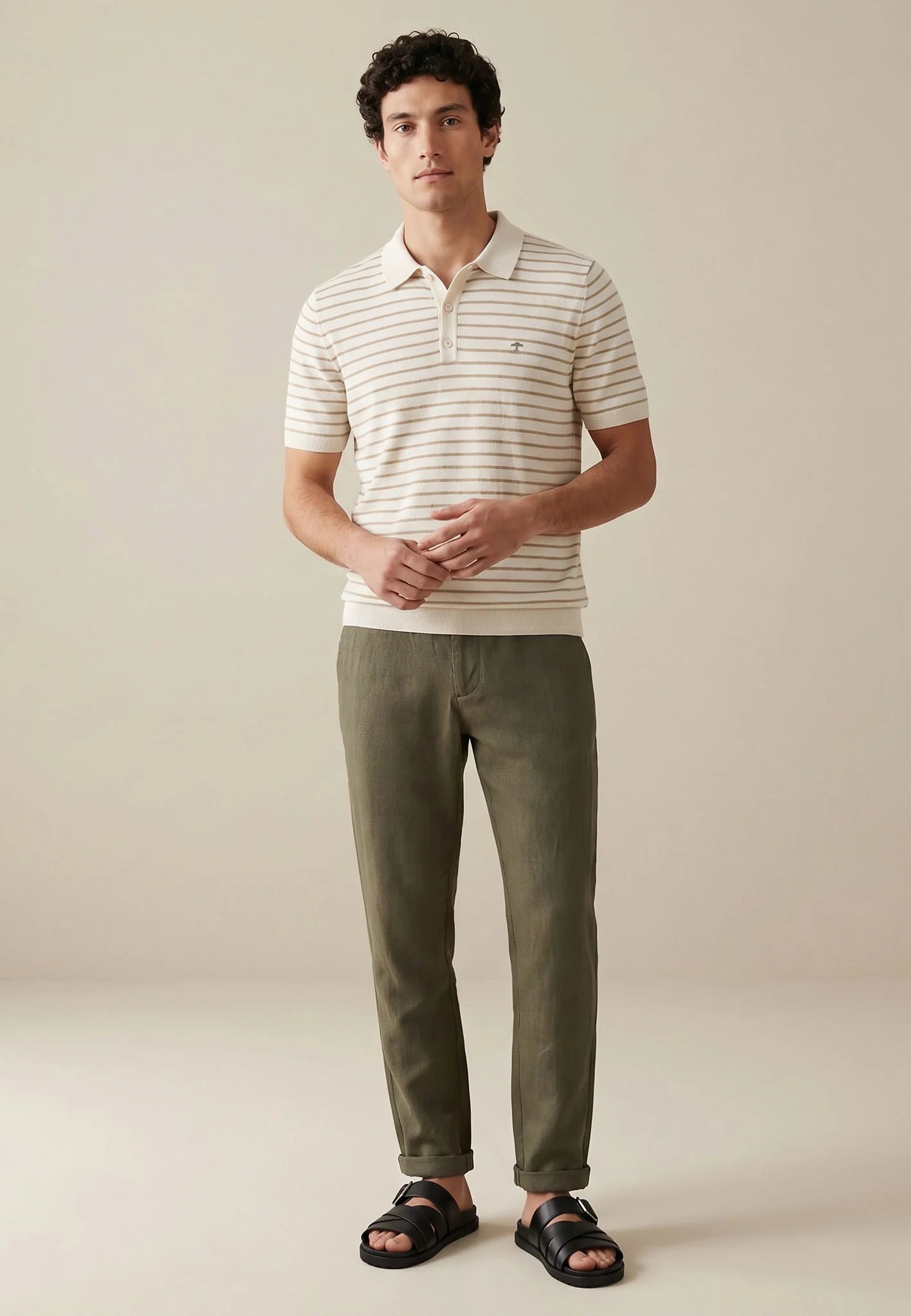 Fynch Hatton Cotton-Linen Blend - Off White